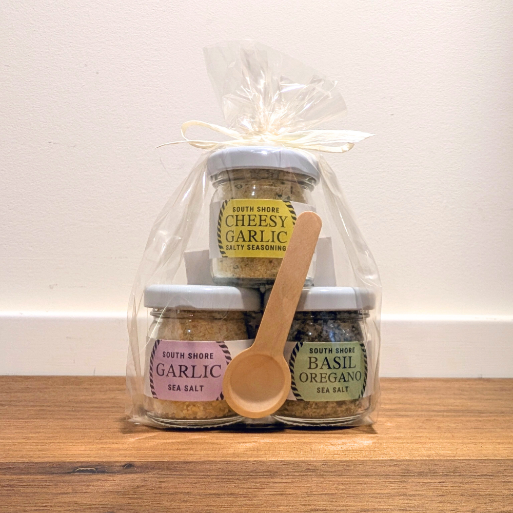 Andrew's Favourite Trio - Cheesy Garlic, Garlic, Basil Oregano