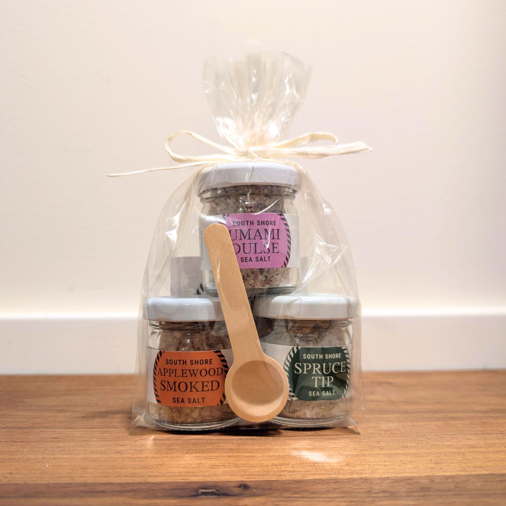 Taste of Nova Scotia Salty Trio - Umami Dulse, Applewood Smoked, Spruce Tip